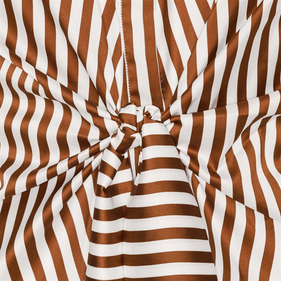 Karmamia Lee Skjorte, Toffee Stripes